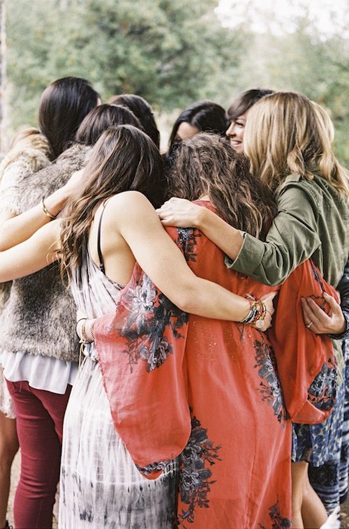 Mujeres disfrutando juntas