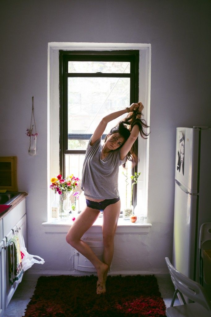 Mujer en movimiento